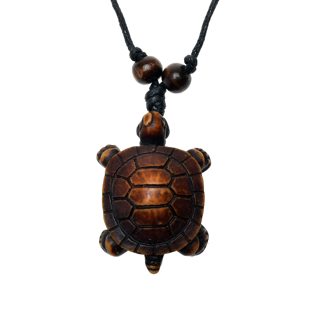 Collier tortue sur cordon réglable – Image 3