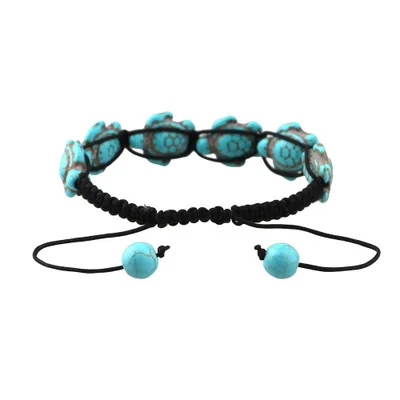 Bracelet tortue à cordon tressé – Image 2