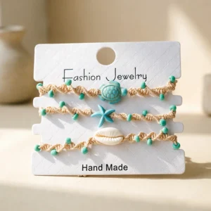 Bracelet cordon à motifs de l’océan