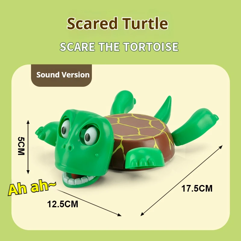 Sous-verre tortue animé — Vert — avec son
