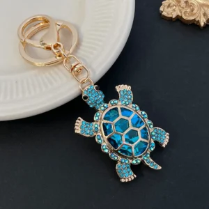 Bijou de sac tortue à strass