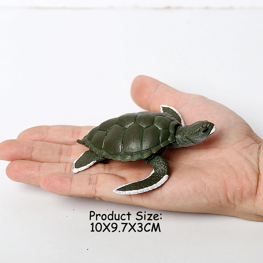 Figurines tortues en PVC — Modèle n° 3