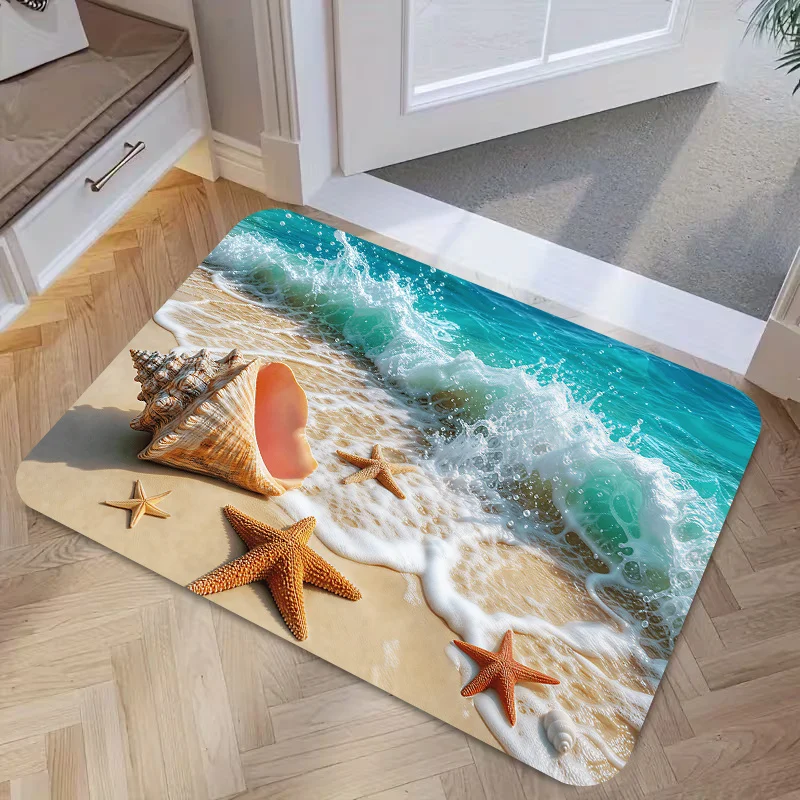Tapis tortue et paysage côtier – Image 2