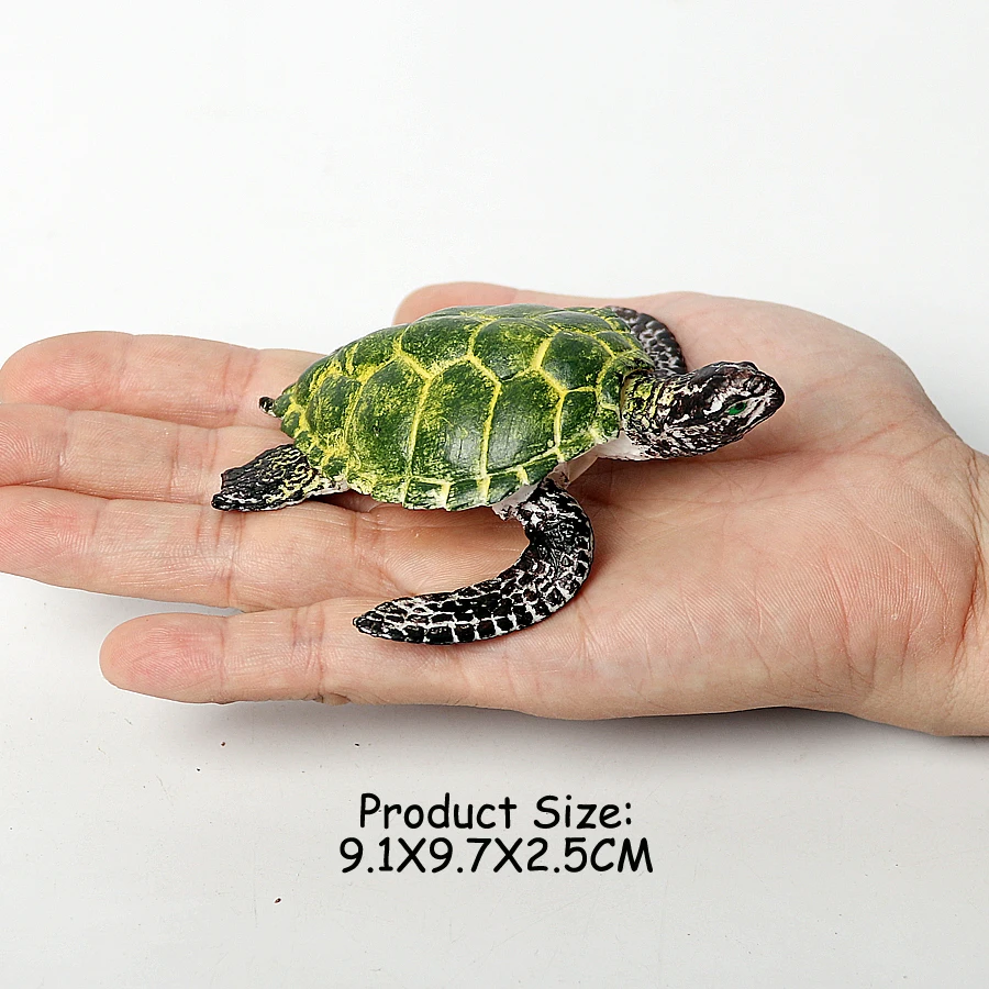 Figurines tortues en PVC — Modèle n° 6