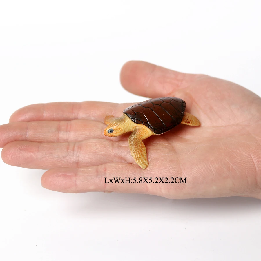Figurines tortues en PVC — Modèle n° 10