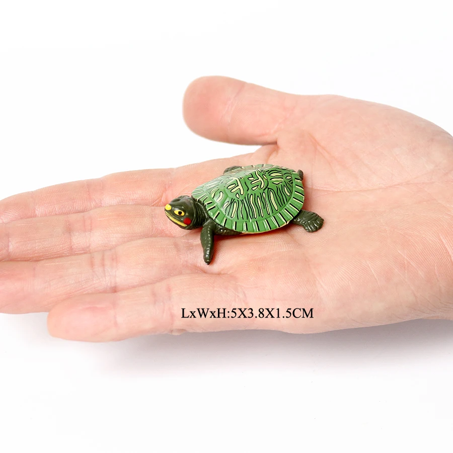 Figurines tortues en PVC — Modèle n° 12