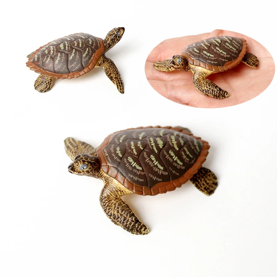 Figurines tortues en PVC — vue de détail 3