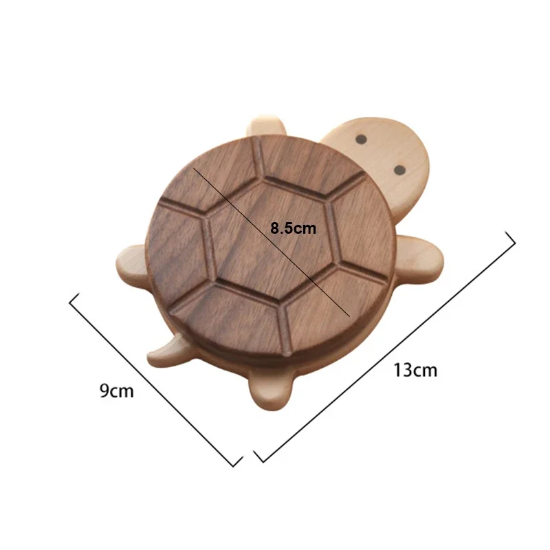 Dessous de tasse tortue en bois — Tortue en bois