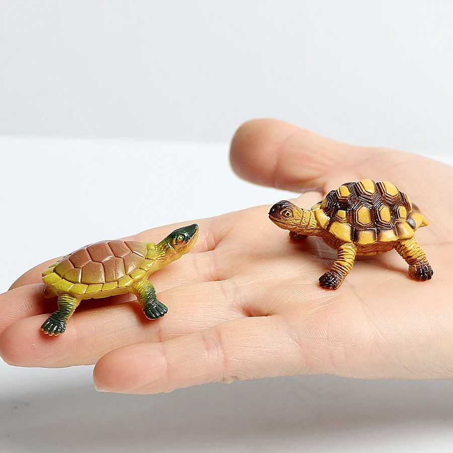 Figurines tortues en PVC — vue de détail 5