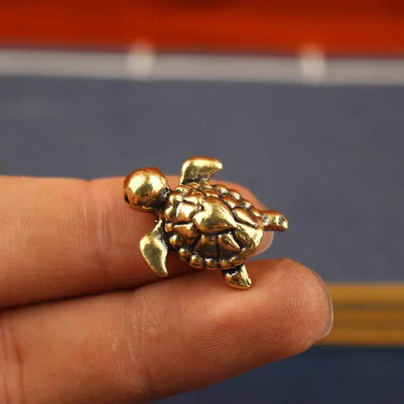 Mini tortue en laiton — 1 pièce