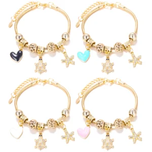 Bracelet à breloques marines