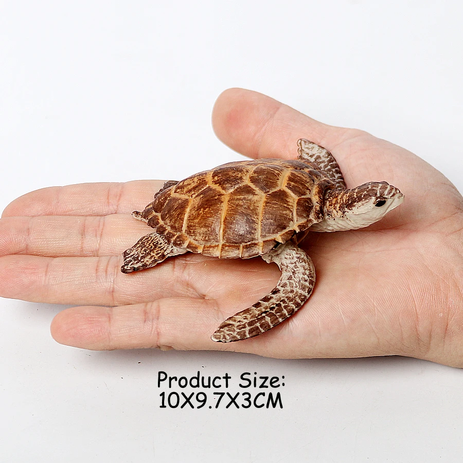 Figurines tortues en PVC — Modèle n° 2